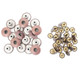 14mm Copper Replacement Jeans Buttons (Pack of 10)